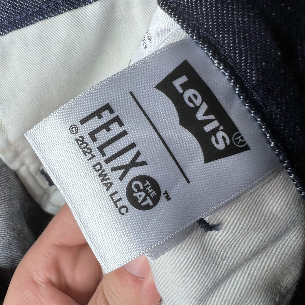 Levi's Felix The Cat Premium Pleated Stay Loose Straight Leg Levi's Felix The Cat Premium Pleated Stay Loose Straight Leg