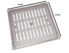 5 X Aluminium Hit &Amp; Miss Vent Ventilation Grille Covers 9 X 9 Inch Onestop