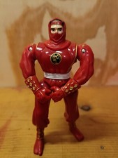 Vintage 1995 POWER RANGERS Action Figure - RED NINJA RANGER - Complete  mmpr