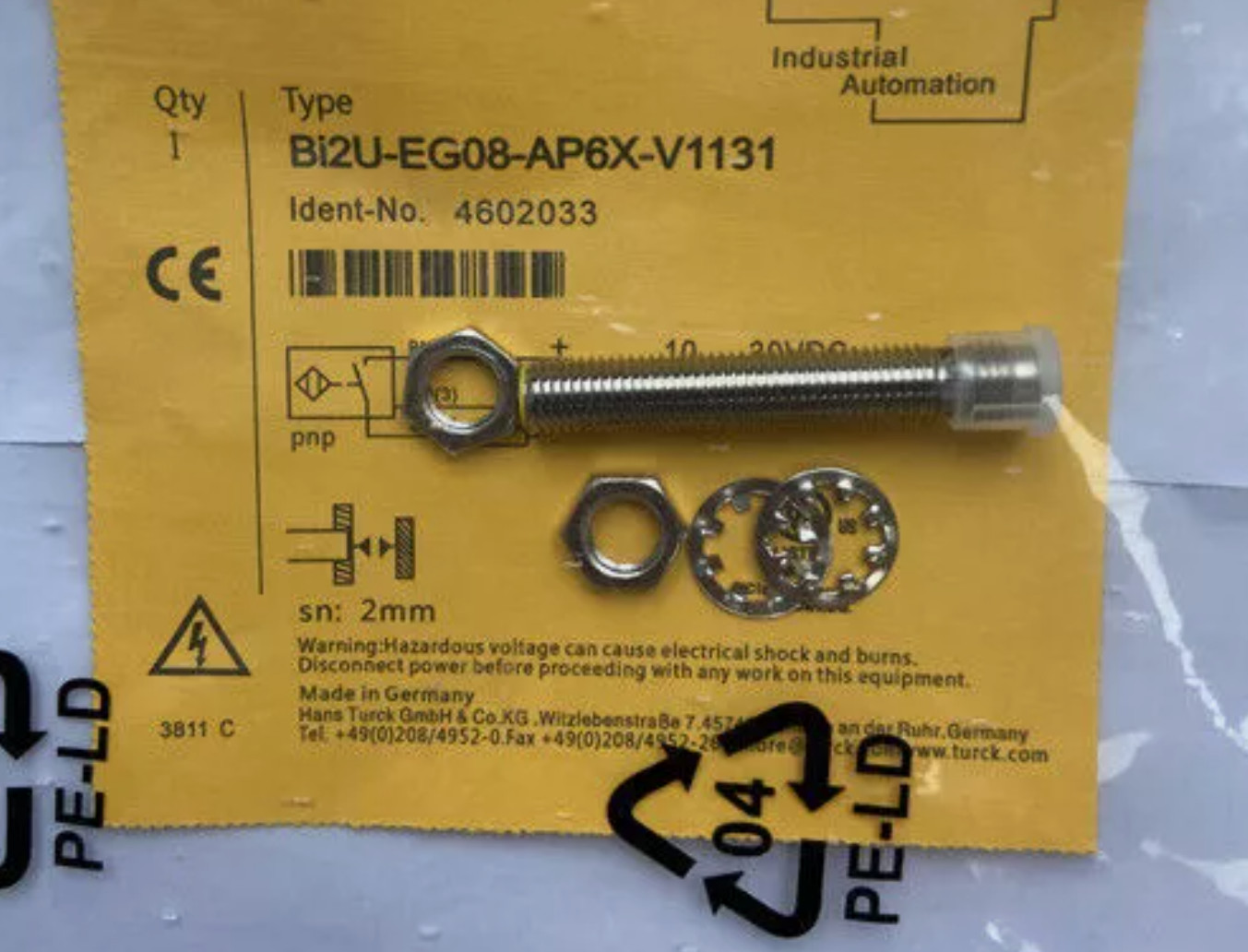 1x New For TURCK BI2U-EG08-AP6X-V1131 Sensor&Proximity Switch *tlp