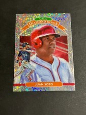 2022 OPTIC Juan Soto Diamond Kings White Sparkle Prizm #23 - FREE SHIPPING