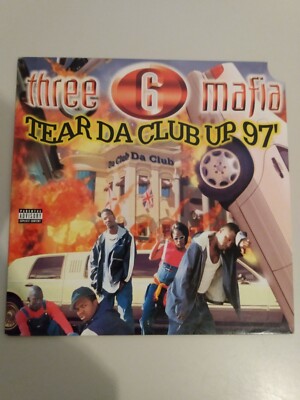 THREE 6 MAFIA TEAR DA CLUB UP 97 SINGLE VINYL RECORD 12