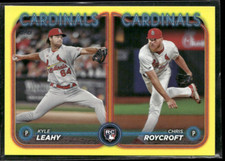 2024 Topps Update Series - Rookie Combos Kyle Leahy, Chris Roycroft #US189