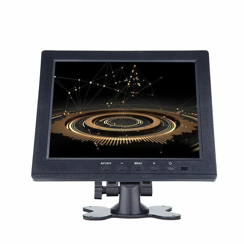 8" IPS LCD Security Monitor AV HDMI BNC VGA Input Color Screen For CCTV PC DSLR - Image 3 of 4