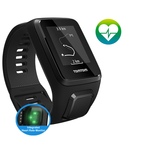 TomTom Spark 3 - Cardio - Black - Small GPS Multi-Sport Fitness Watch (U)  636926085205 | eBay