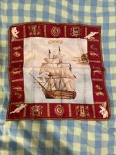 Bandana quadrata tascabile in seta Rubinacci HMS Victory