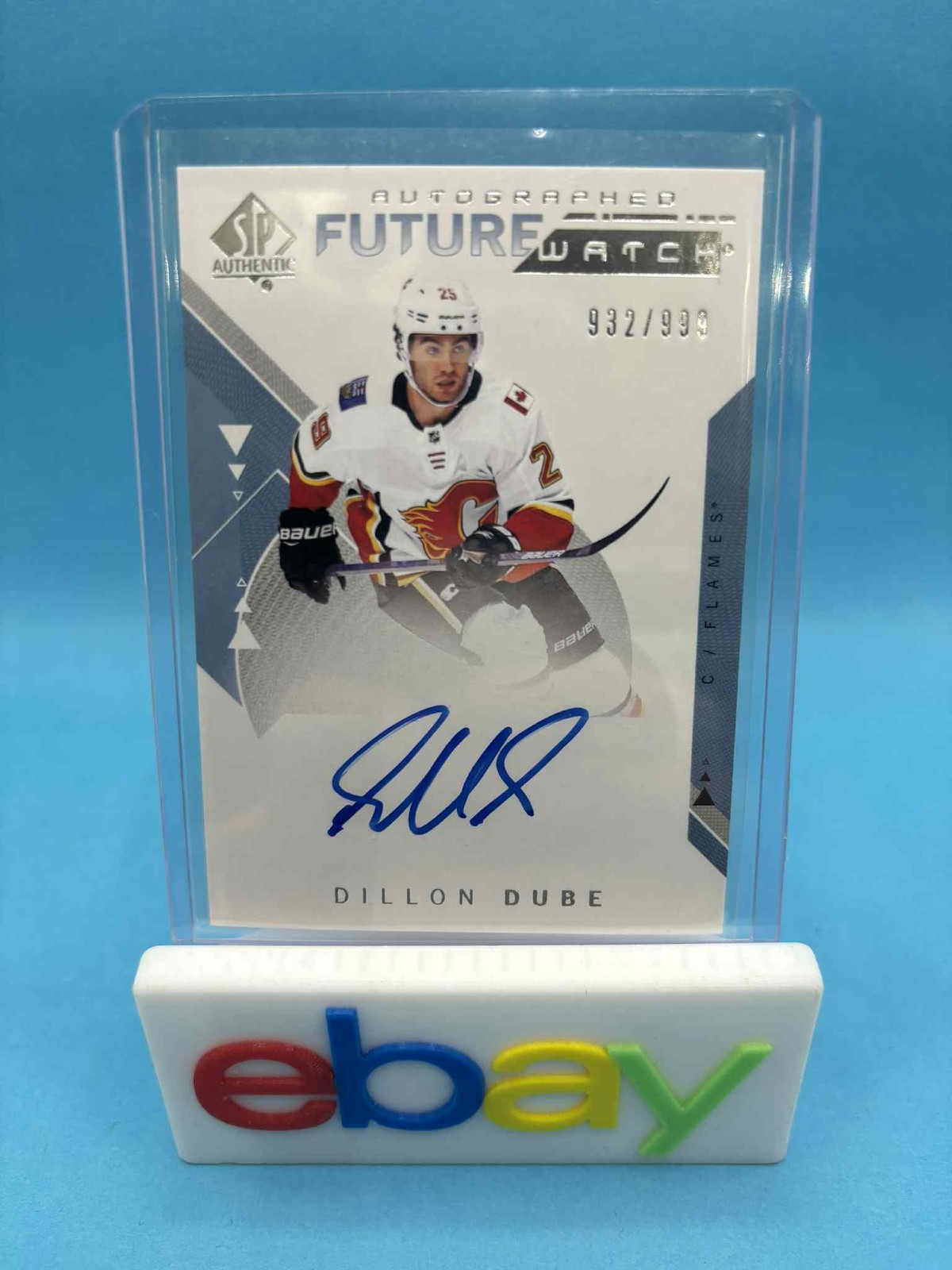 2018-19 SP Authentic Dillon Dube Future Watch Auto /999 Near Mint Condition!
