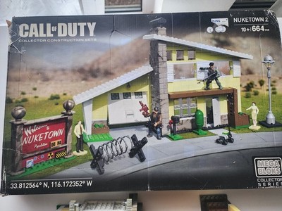 Call Of Duty Mega Construx Nuketown II YellowHouse OVP RARITÄT 