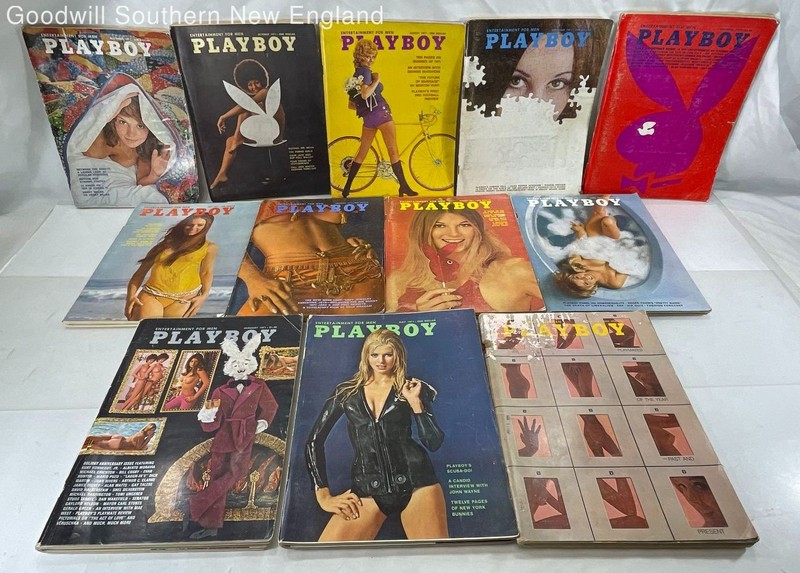 Vintage Playboy Magazine Lot 1971 All 12 Issues Great Articles #2