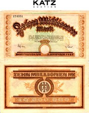 Germany - Weimar Republic Notgeld Dortmund 10 Millionen Mark 1923