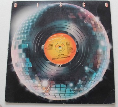 Magic City mit Feuer, Let's Rock, Maxi 45 Touren