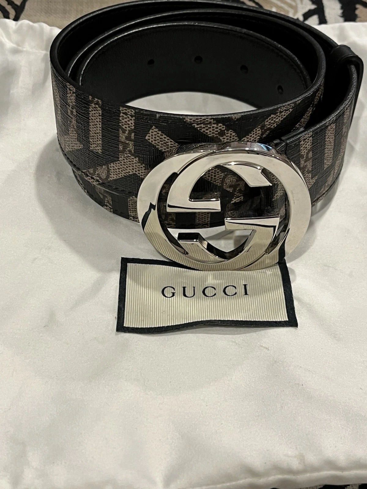 Authentique ceinture Gucci homme 