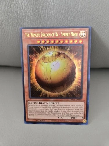 Yugioh The Winged Dragon of Ra - Sphere Mode Ultra Rare RA01-EN007 Near Mint