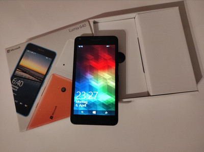 Microsoft Lumia 640 Dual SIM - 8 GB - Schwarz