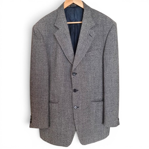 Gianfranco Ferré, Studio 0001 by Gianfranco Ferré Vintage Wool Blazer 90s Made In Italy EU 50/40R