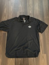 Men  s Vintage Harley Davidson Black Polo Size XL
