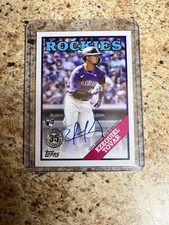 2023 Topps Series 2 - 1988 Topps Baseball Autographs Ezequiel Tovar - On Card