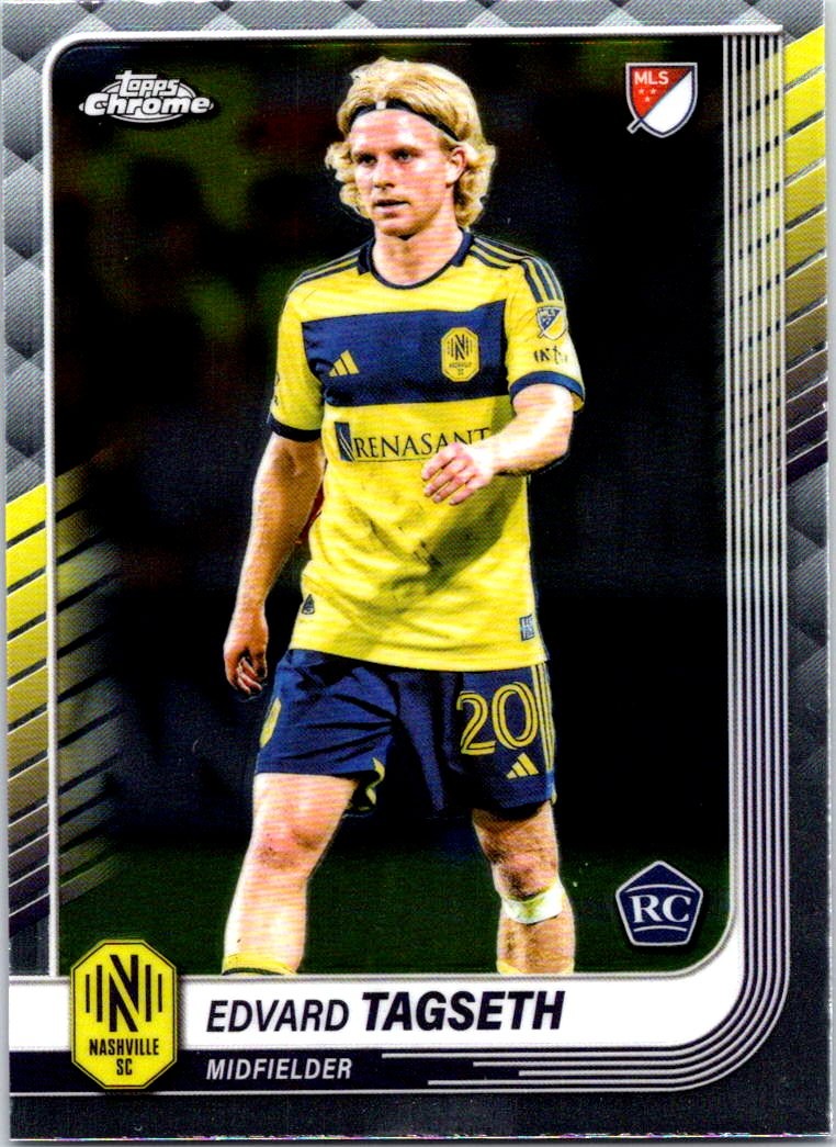 2025 Topps Chrome MLS Edvard Tagseth #20 Nashville SC