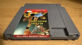 All-Pro Basketball - Nintendo NES - Cartridge Only - TESTED