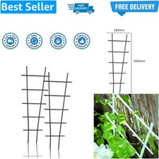 Plant climbing Trellis flower support vertical cage Pot Frame Lattice set of ...