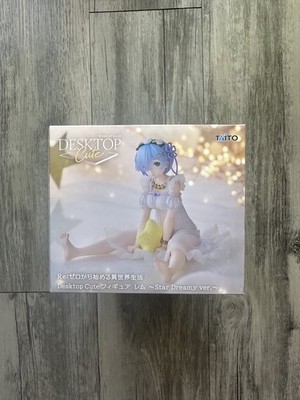 Re: Zero Desktop Cute Figure - Rem Star Dreamy Ver. Taito - New - US Seller
