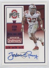 2016 Contenders Draft Picks College Ticket Blue Foil Joshua Perry #208 Auto 0ju0