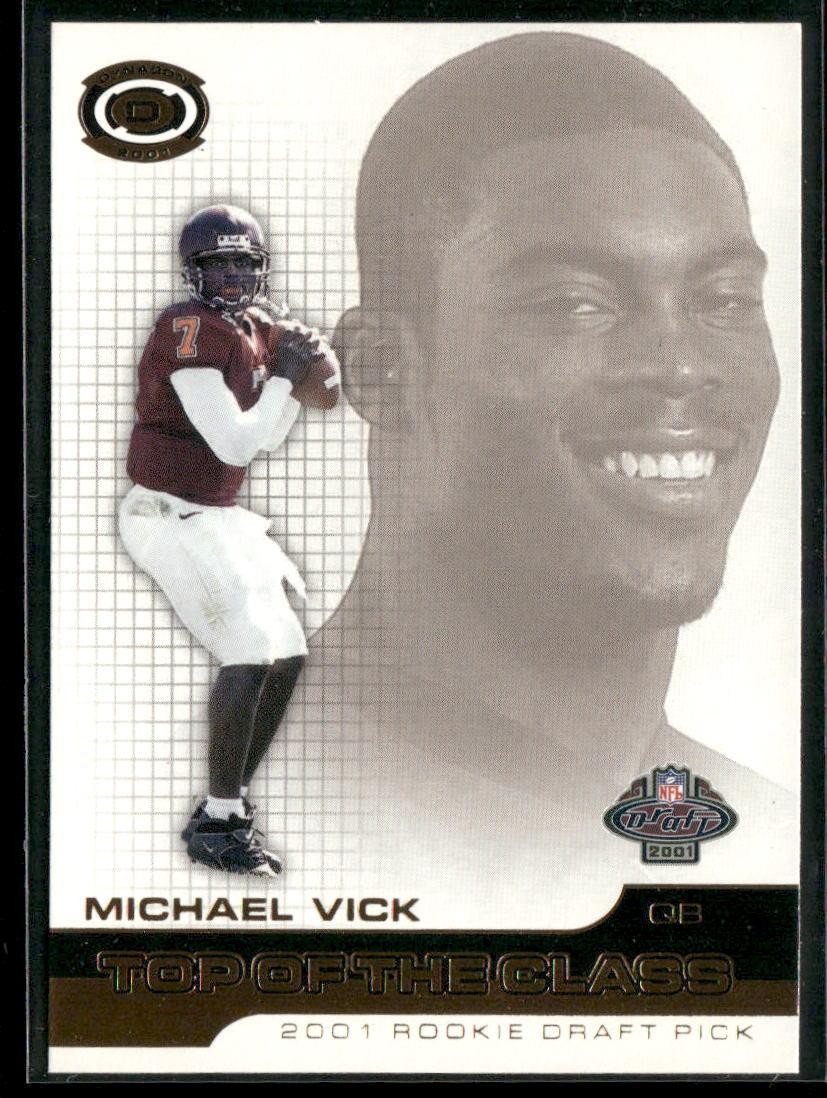 Michael Vick Pacific Dynagon Top of the Class #23 Base