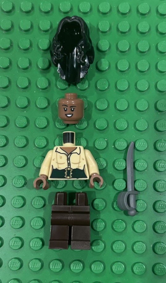 LEGO Pirates Annamaria Minifigure from Set 10365 Jack Sparrow's