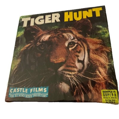 8mm Film Tiger Hunt Castle Films Super 8mm Brand New Sealed