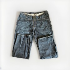 Marithe Francois Girbaud Jeans Mens 42x34 Blue Denim Baggy Pockets Wide Leg