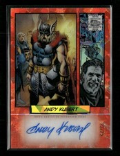 2024 Topps Chrome Marvel Andy Kubert Comic Book Artist Autographs Orange #/25