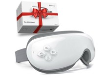 Eye Massager with Heat  Bluetooth Music, Mothers Day Gifts for Mom, Heated Eye