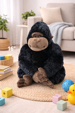 Animal Alley Gorilla Plush 16 Vintage Toys R Us 2000 Excellent Condition