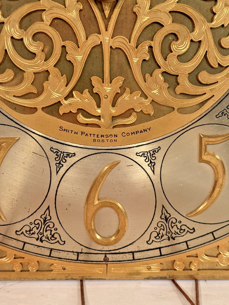 B42) Herschede 7 Tubes Tubular Grandfather Clock Complete Dial