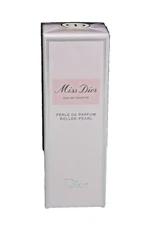 Miss Dior Eau De Toilette Roller Pearl 0.67 oz 20 ml New In Box