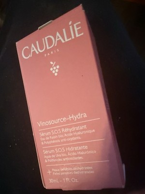 Caudalie Vinosource-Hydra S.O.S. Thirst-Quenching Serum 30ml 1oz New Sealed Box
