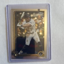 Topps Update Series 2025 Caleb Durbin Milwaukee Brewers Rookie #USC82