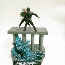 Kamen Rider Masked Rider 1 VS Shocker Scene Collectible Figure