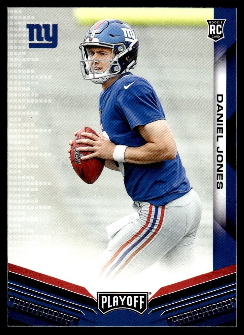 2019 Panini Playoff Daniel Jones Rookie New York Giants #202