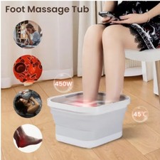 Portable Thermostatic Foot Massage Tub Foldable Plus Tropical Automatic Foot Bat