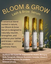 Bloom & Grow Vegan Brow & Lash Growth Serum