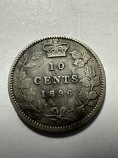 Canada - 1896 - 10-cent piece Silver (.925) Dime - Queen Victoria