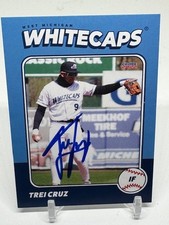 2022 Choice West Michigan #6 Trei Cruz SIGNED