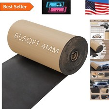 65 Sqft Car Sound Deadener Mat Proofing Thick Insulation Material Dynamat Noise 65 Sqft Car Sound Deadener Mat Proofing Thick Insulation Material Dynamat Noise