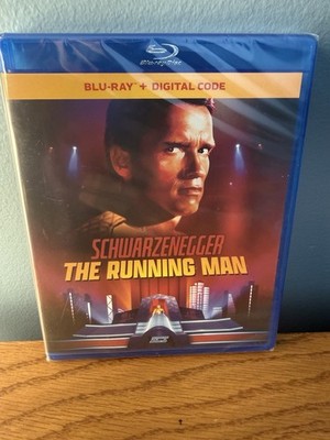 The Running Man 1987 Blu-Ray Paramount NEW sealed