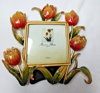 RARE Ashleigh Manor Frame for Just Nan Tulip Time 3   x 3   GORGEOUS