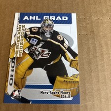 2006 ITG Heroes MARC-ANDRE FLEURY RC ROOKIE #24 Penguins Hockey Card (f8). rookie card picture