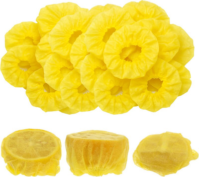 100PCS Lemon Wedge Stretch Covers Mesh Citrus Juice Squeezing Seed Filter Nets