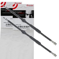 2X Brembo BremsschlÄUche Hinten Beidseitig Passend FÜR Ford Focus Volvo C30 C70