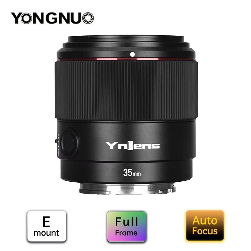 YONGNUO f/2 Camera Lenses 35mm Focal for sale | eBay